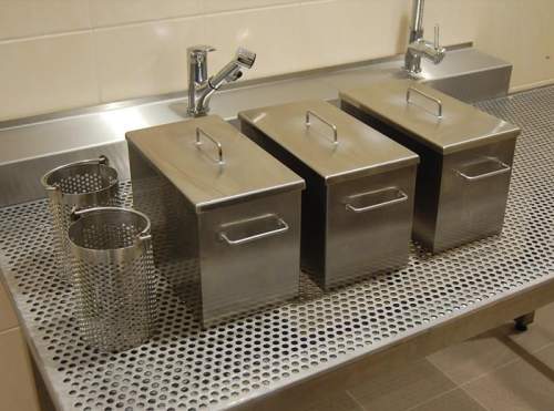 Nerūsējošā tērauda kastes pārtikas industrijai